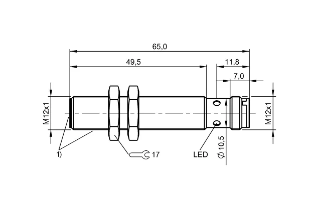 BES02NA BES M12EI-PSC40B-S04G-S Pressure-rated inductive sensors