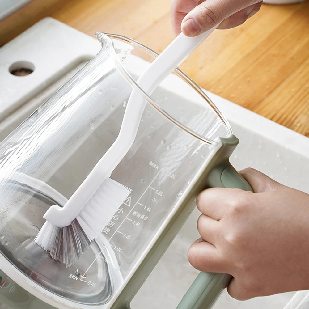 Spazzola per la pulizia della tazza della cucina manico lungo lavello strumenti per la pulizia spazzola per la pulizia dell'aragosta bollitore tazza di vetro spazzola per biberon Scrubber