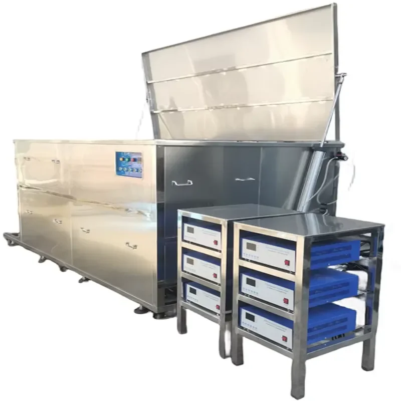 28KHZ 30L-750L Industrial Vibration Wash Ultrasonic Cleaner Baths for Cleaning Engine Parts
