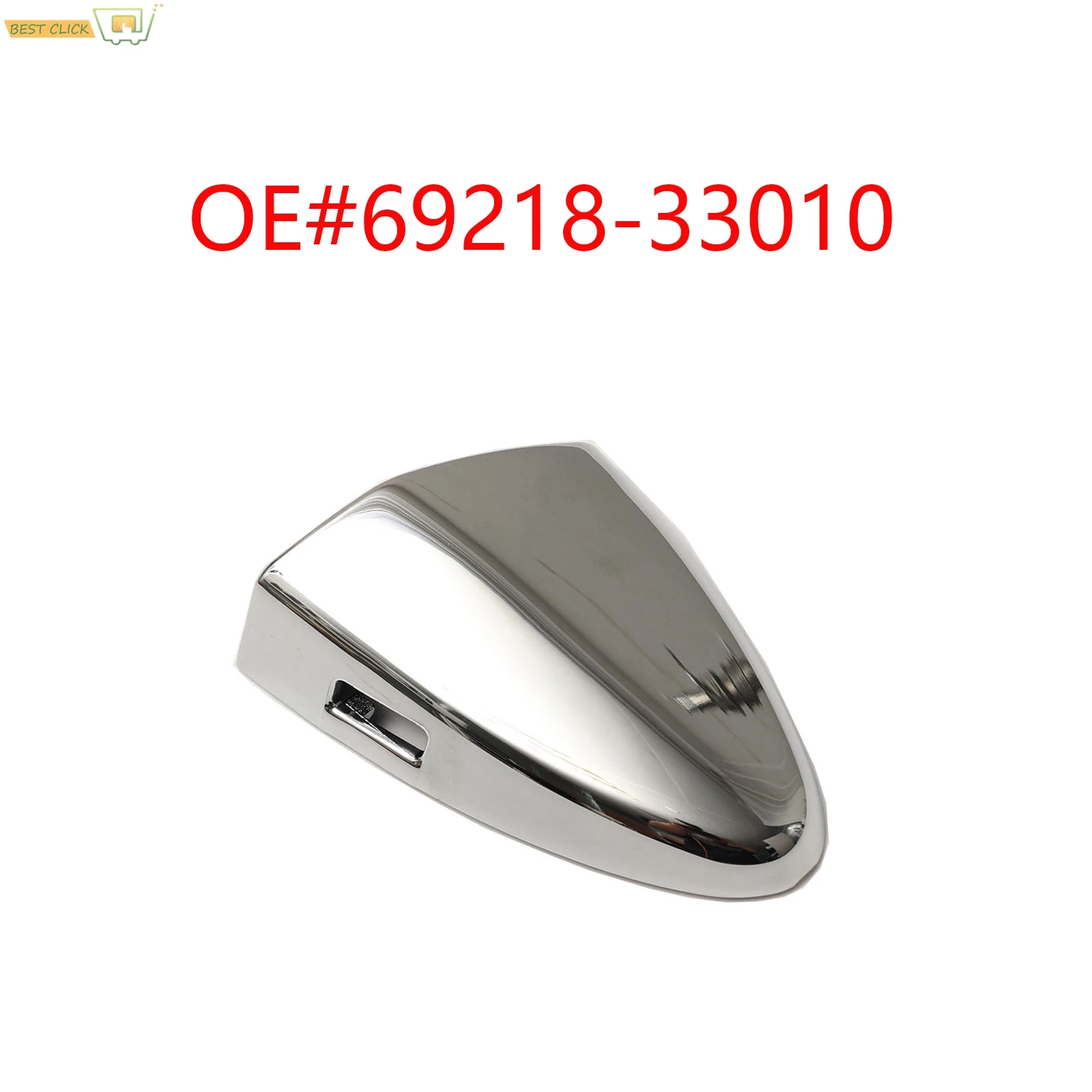 1Pcs Front Left Driver Side Door Handle Key Cover Cap Chrome-plating Car Accessories Lexus ES350 LS460 LS600h 69218-33010