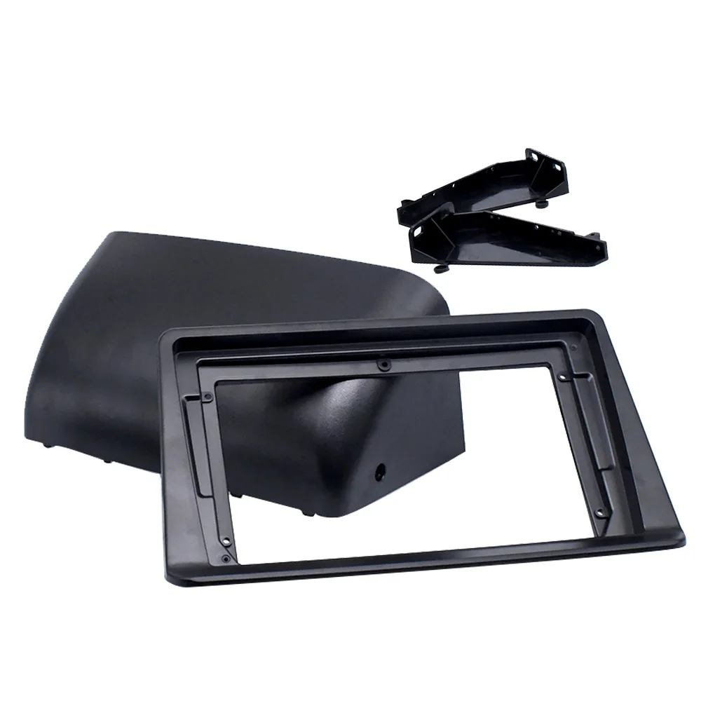 Radio de coche 2 Din 9 pulgadas para Mitsubishi Pajero Montero Fascia V31 Cheetah Kingbox, adaptador de placa de Marco estéreo, Panel de navegación