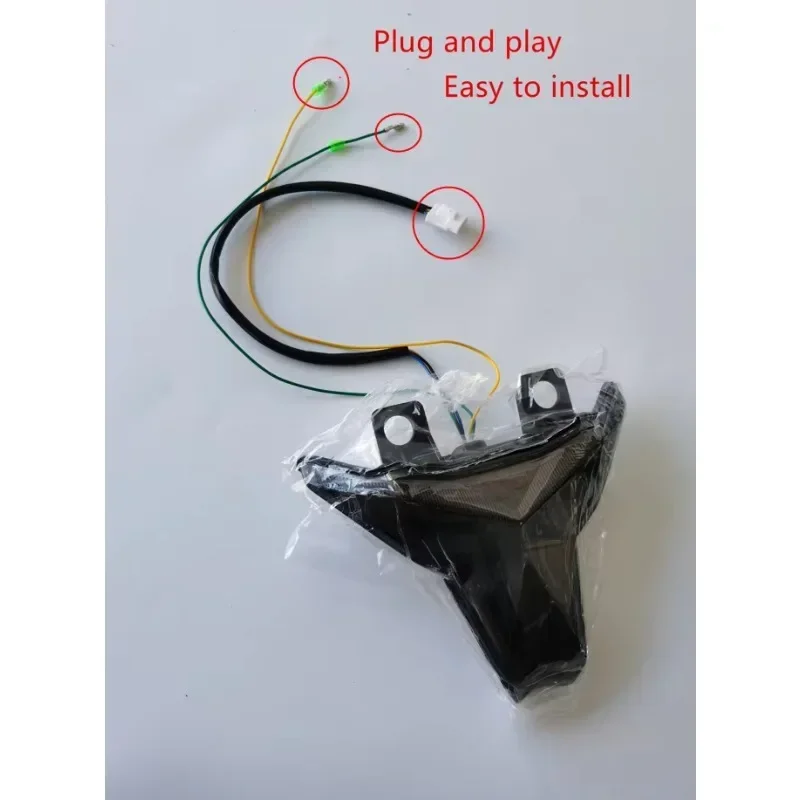 In voorraad Gemodificeerde JPA Motorcycle Stop Lamp Led Achter Led Achterlicht voor Kawasaki Ninja 250/400 Z1000,z400,zx6r,zx10r 2018 2019
