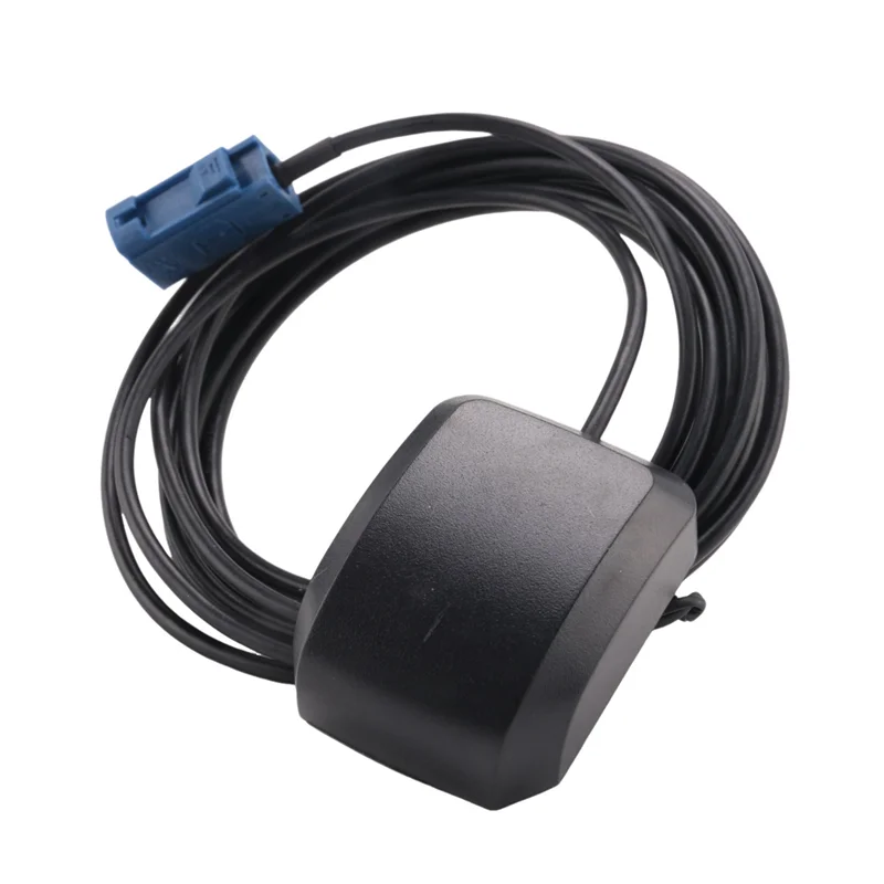 

2X Vehicle Active GPS Navigation Antenna Fakra C Blue Car Antenna For Ford Dodge RAM GM GMC Jeep BMW Benz