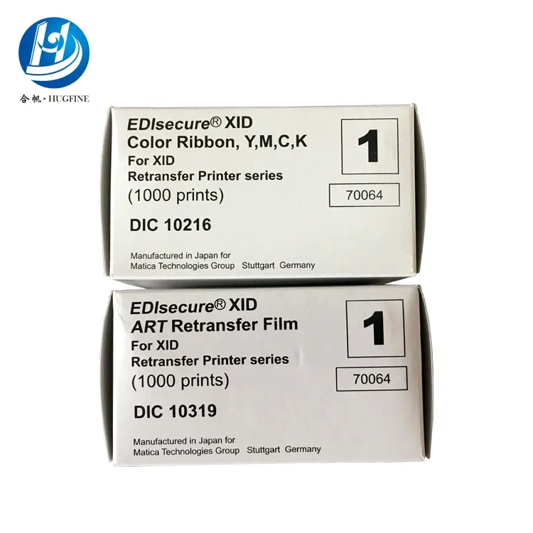 

Original DIC 10216 & DIC 10319 Matica EDIsecure XID Print Consumables