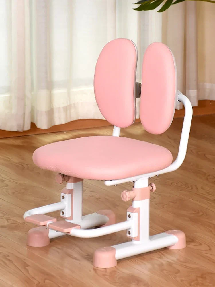 

Elementary school students learning chair household pedal seat writing chair child correction sitting posture adjustable