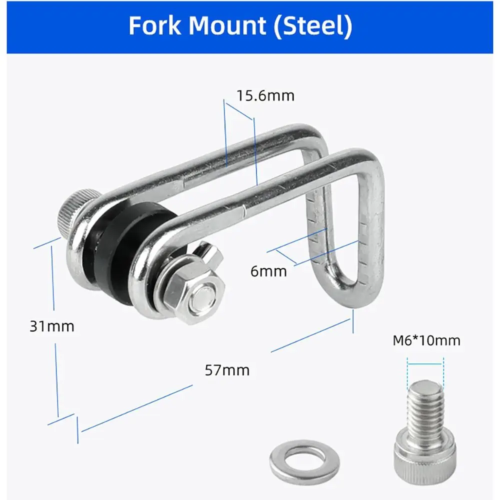 Bicycle Headlight Stand Mount for Gopro Interface MTB Bike LED Lamp Bracket for Rockbros QD-250 YQ200/400 Blackbird L1