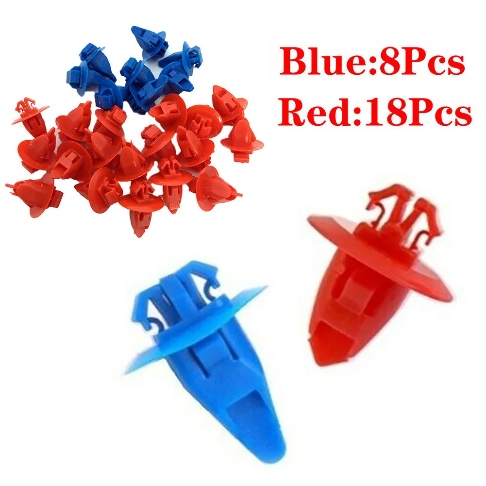 

Mudguard Flare Retainer Clip Set for Toyota (2001 2004) Comes with 26 Fixing Clips Part Numbers 9090467036 9090467037
