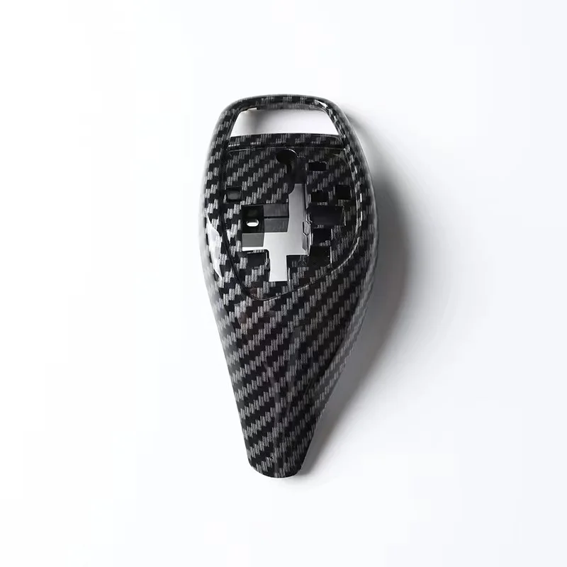 

Replacement Gear Shift Knob Cover Trim Carbon Fiber Button Panel Shift Lever for BMW Sport 3 4 5 6 7 Series 5GT Accessories