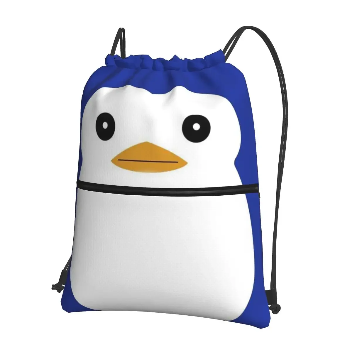 

Mawaru Penguindrum - Penguin No. 2 Backpacks Drawstring Bag Drawstring Bundle Pocket Sundries Bags For Travel Sport Man Woman