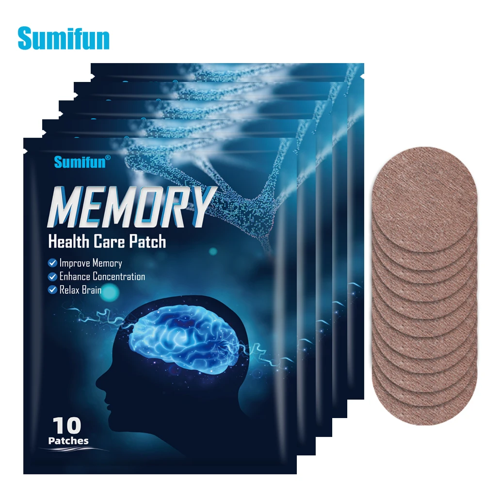 

20/30/50Pcs Improve Memory Paste Elderly Child Memory Enhancement Massage Patch Prevent Alzheimer's Disease Health Careplaster