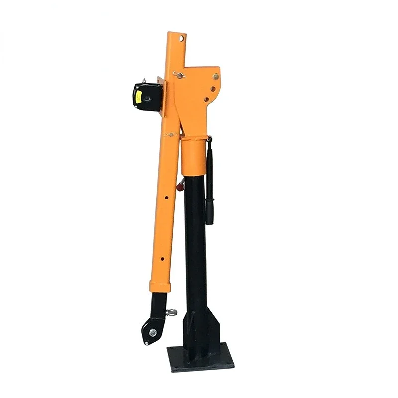 cheap 1 ton hydraulic mini pickup truck crane