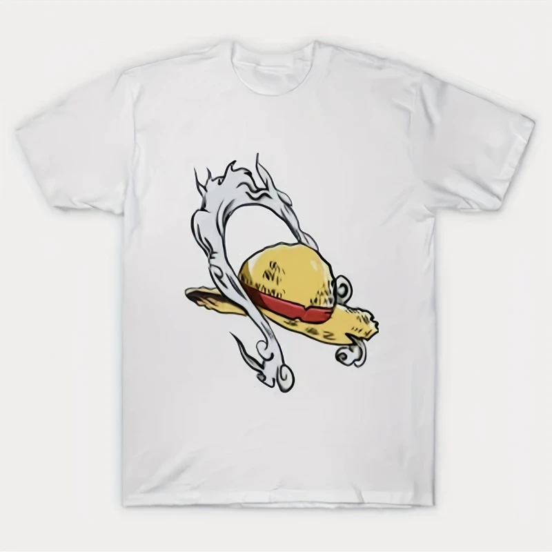 

Футболка японского аниме ONE PIECE ONE PIECE, 220 г, летняя новая мужская и женская уличная одежда