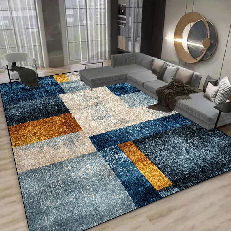 

Modern Abstract Carpets for Living Room Large Area Decoration Parlor Sofa Floor Mats Bedroom Rug Kitchen Mat