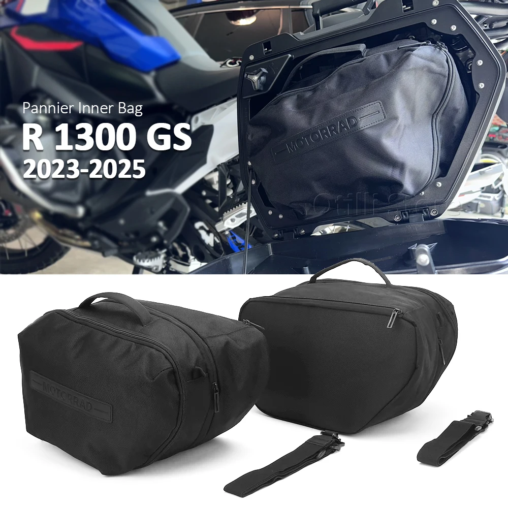 

For BMW R1300GS R 1300 GS 1300GS 2023 2024 2025 2026 Motorcycle Luggage Inner Bag Side Case Liner Bags Black Tool Saddlebag