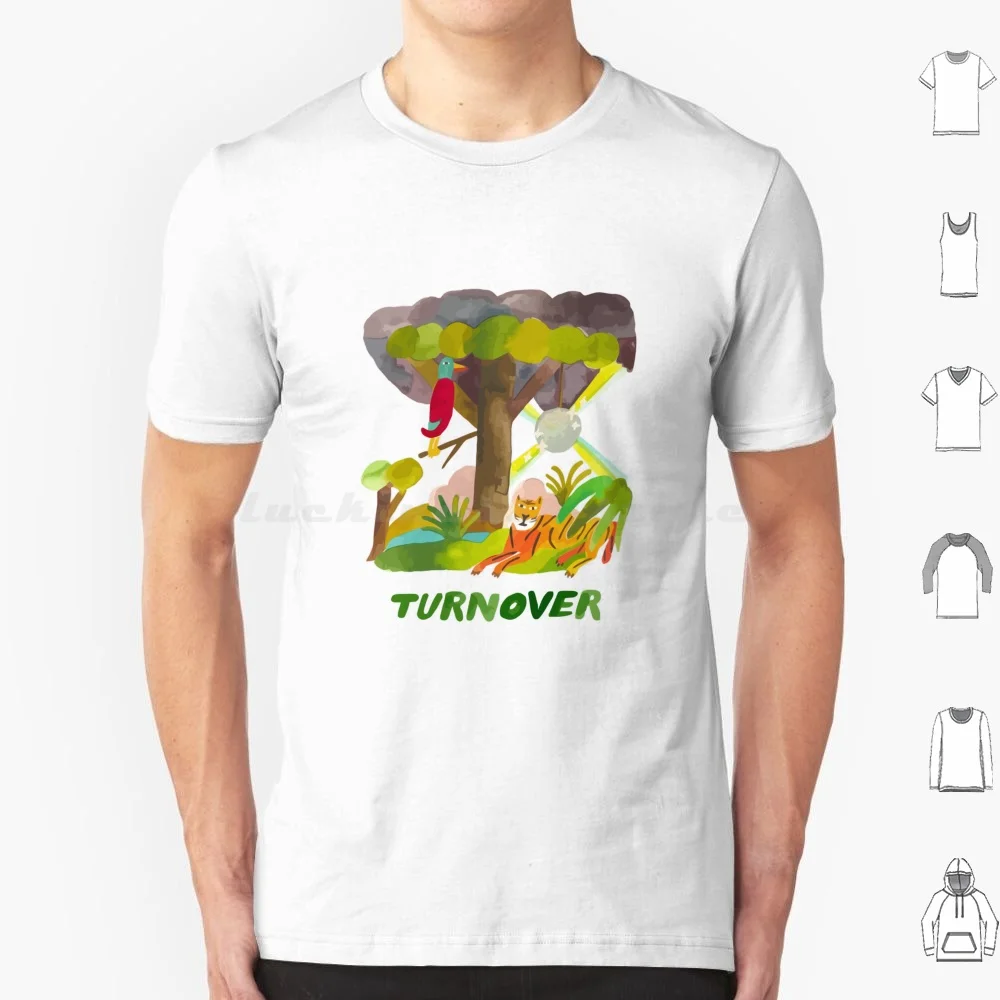 Turnover Jungle T Shirt 6xl Cotton Cool Tee Turnover Jungle Naute Good Nature Peripheral Vision Madnolia Altogether Emo Dream