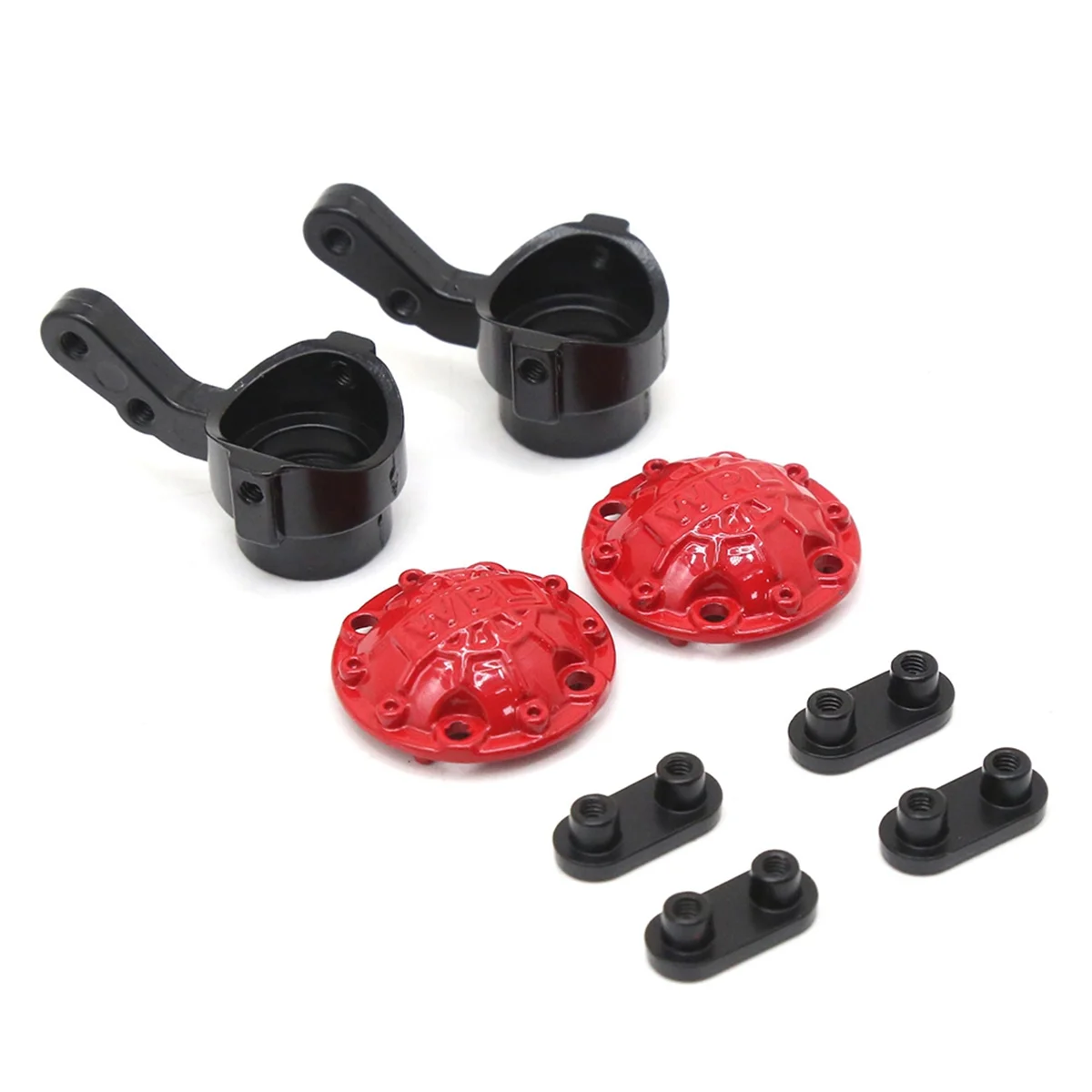 Kit de eixo de roda de esteira rolante BAAA-RC, para carro wpl w170 rc, eixo traseiro médio dianteiro de metal, eixo de transmissão de engrenagem de aço, peças de atualização de carro rc