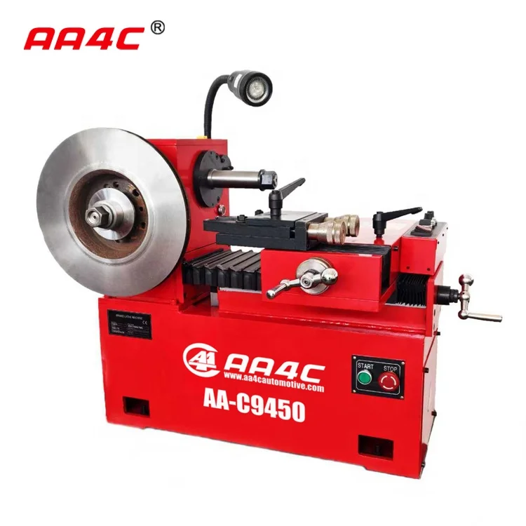 

AA4C Brake Drum /disc Lathe Machine 450mm Infinitely Variable Speeds Automatically Feeding and Unfeeding Dual Cutters