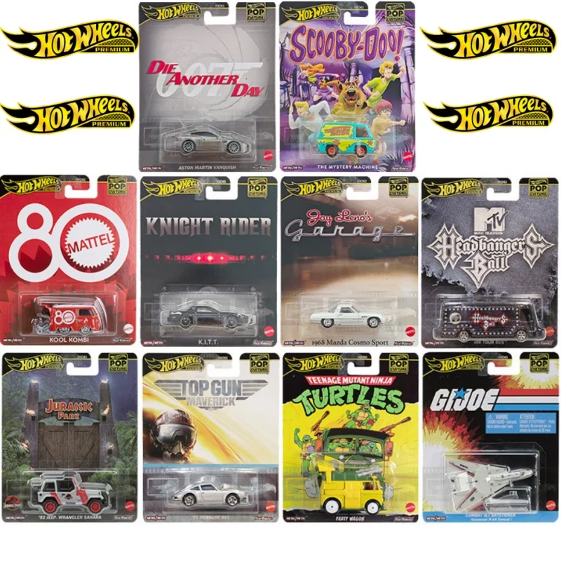 

Hot Wheels Pop Culture 2025 Mix 2 HXD63 H G J Porsche Car Dumb and Dumber Коллекция моделей литья под давлением 1:64 Металлическая игрушка-автомобиль
