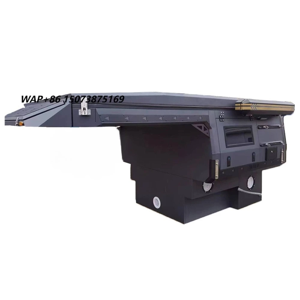 Slide-In Camper TP03: Full Aluminum Welded Structure, Side Expansion, Optional Roof Lift, Ideal for Overlanding