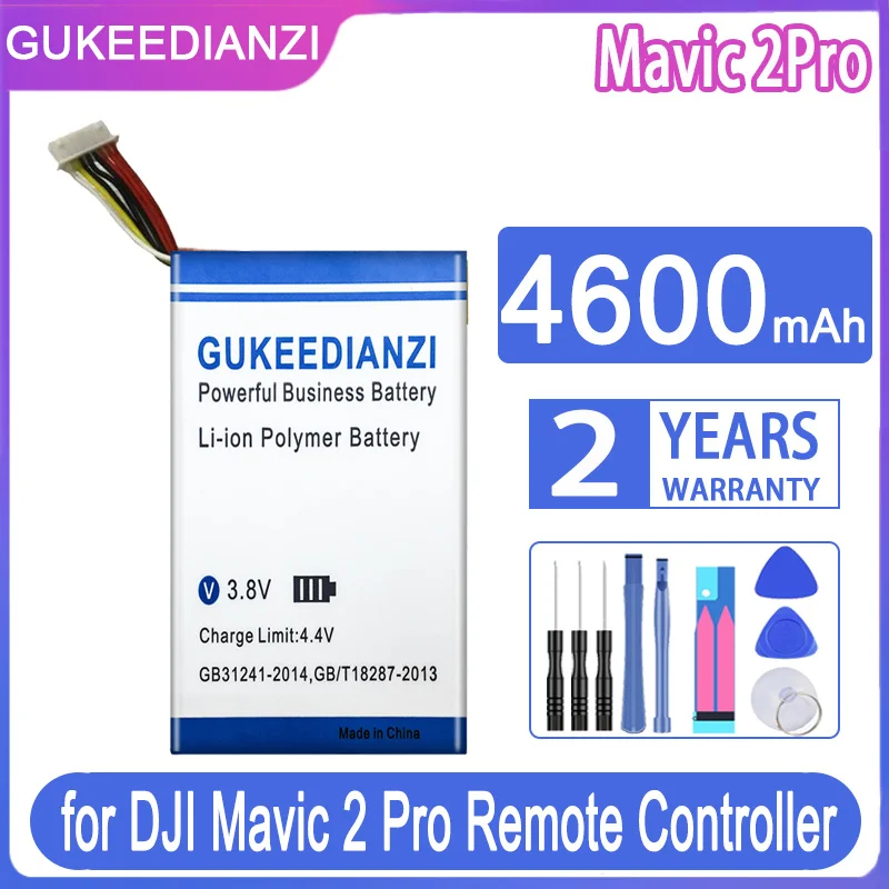 GUKEEDIANZI Replacement Battery 623758-1S2P 4600mAh for DJI Mavic 2 Pro Zoom RC1A Remote Controller