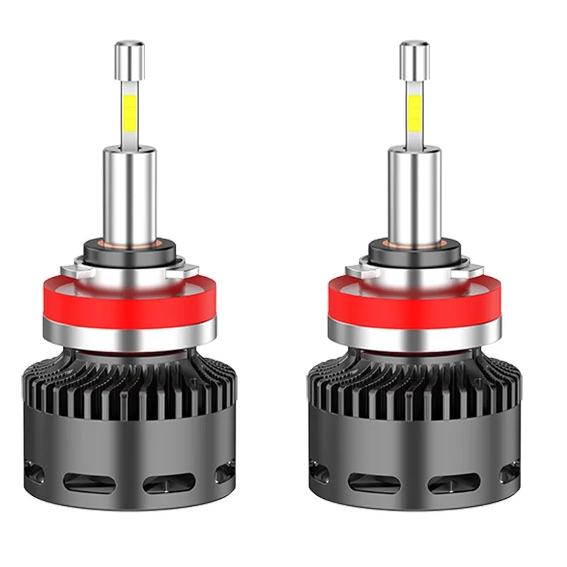 360 Degree Light Emitting H8 H9 H11 Automotive Light Emitting Diode Headlamp 110W 11000LM 6500K Plug and Play Bulb
