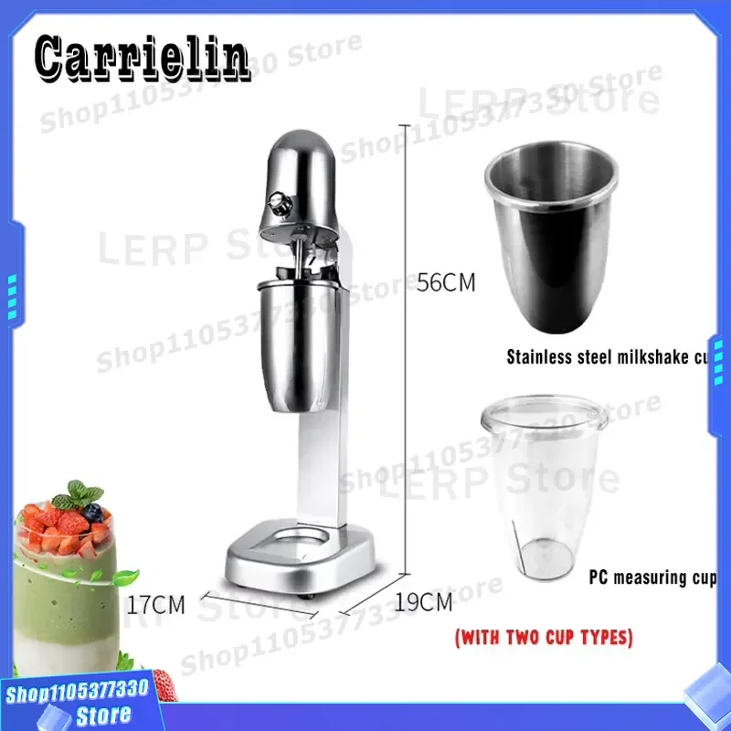 Double Head Stainless Steel Shaker for Milk Tea Shop Professional Cocktail Mixer Bar Tool Durable Metal Beverage Blender