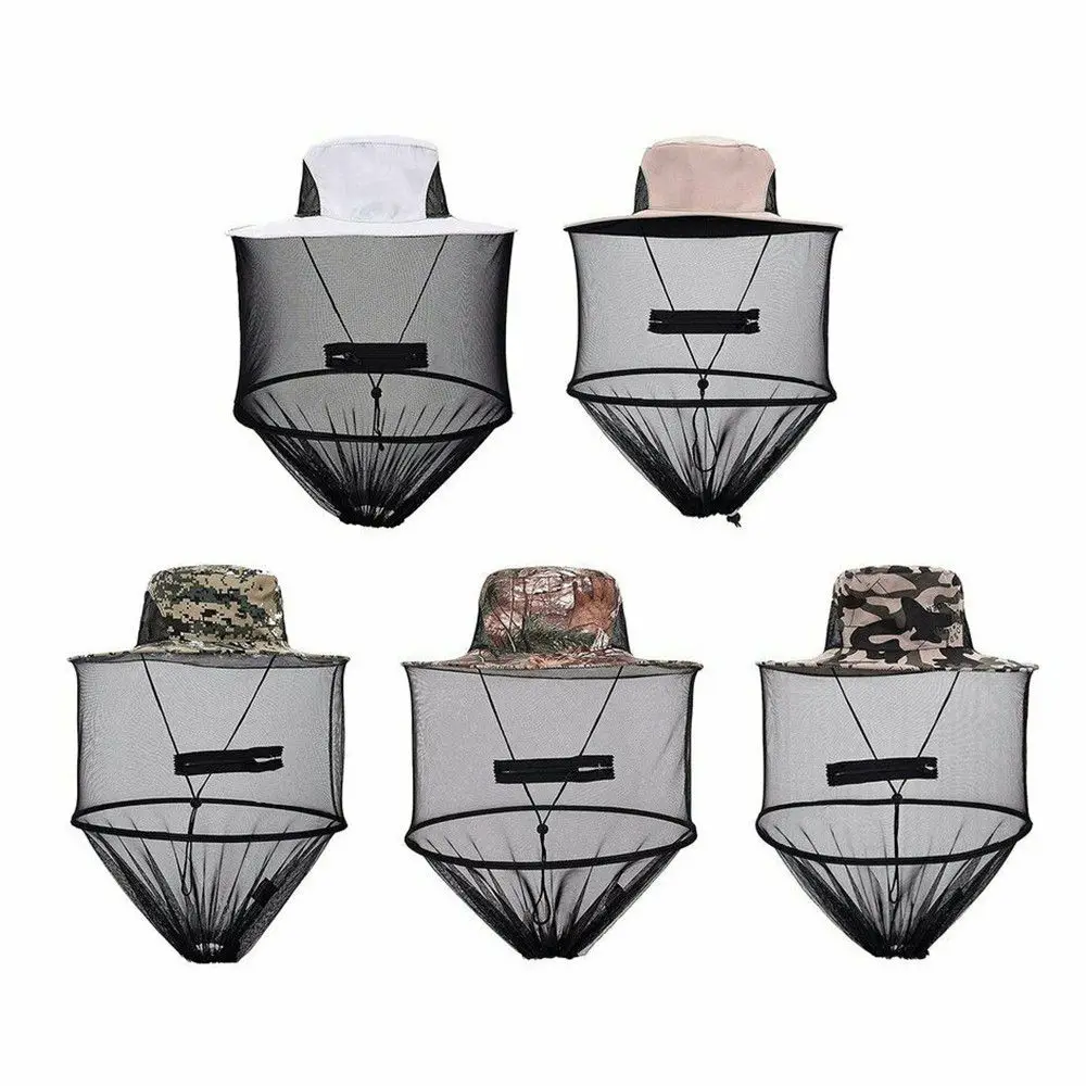 Fashion Foldable Insect Bee Protection Casual Repellent Protection Mosquito Hat Fishing Cap Outdoor Sunscreen
