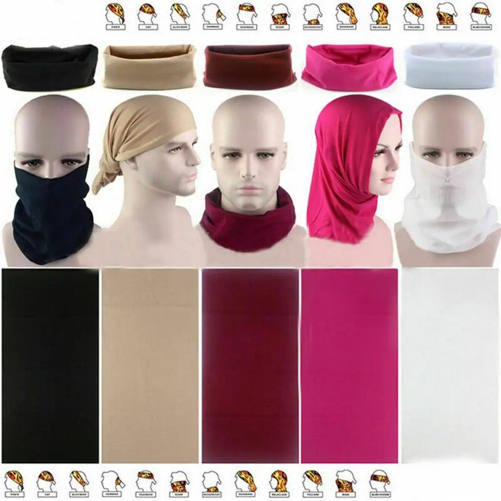 Multipurpose Outdoor Accessories Sunshade Collar Shield Scarves Magic Head Scarf Cycling Headwear Fishing Windproof Headband