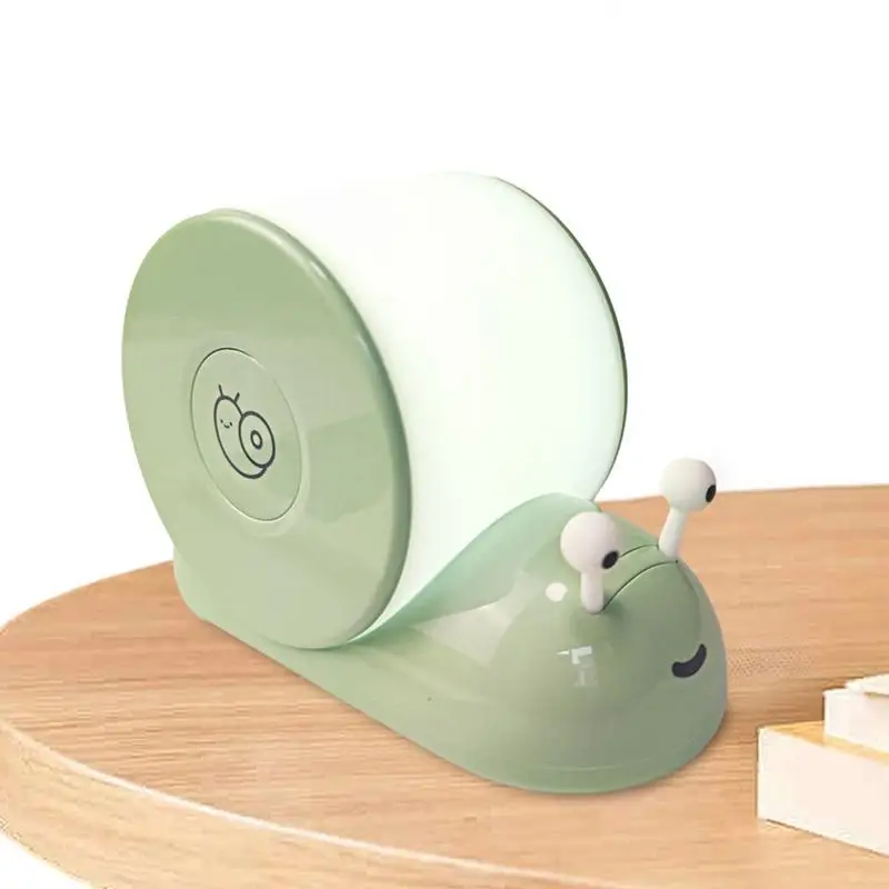 

Funny Night Light 6500K White Light Cute Snail USB Night Light Bedroom Decoration 800mAh Stepless Dimming Bedside Lamp Sensor