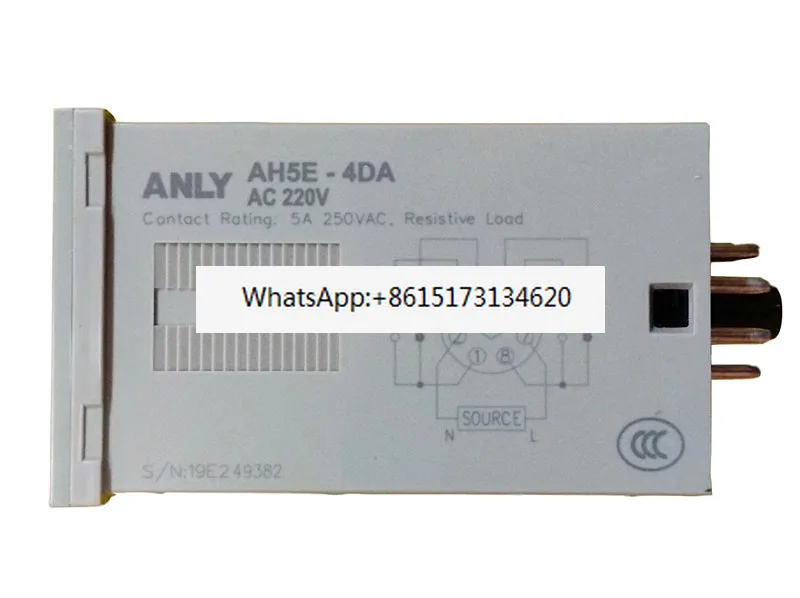 AH5E-4DA Digital Time Limit Relay Digital Display Time Delay Relay