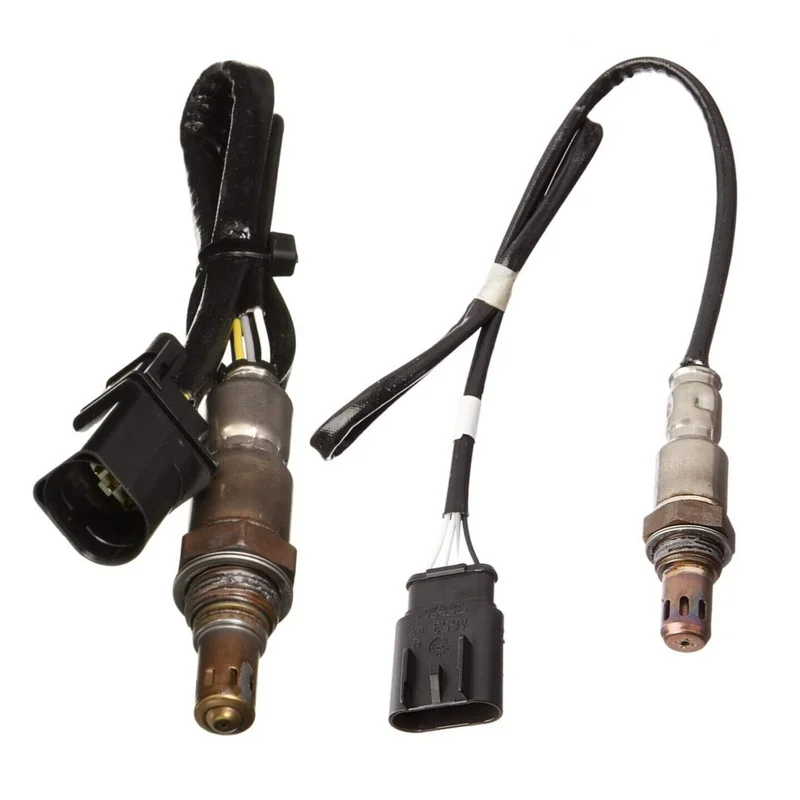 Z+  2PCS Oxygen Sensor Upstream+Down For Fiat 500 1.4L 2012 2013 2014 2015 2016 2017