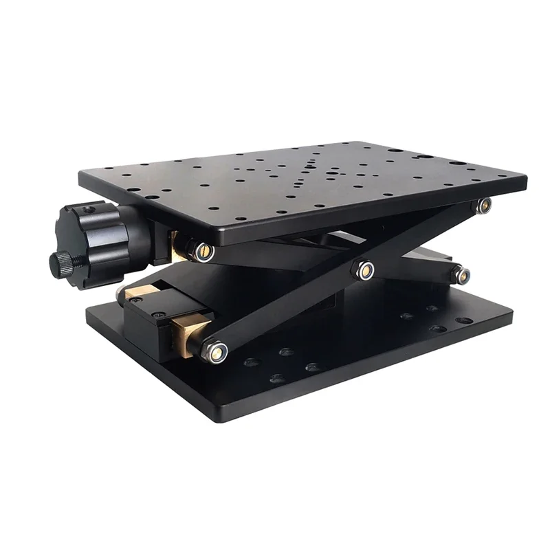 

Z-axis precision manual lifting table SD410 / hand sliding table, carrying 25kg, stroke 120 mm minimum adjustment amount 5μ