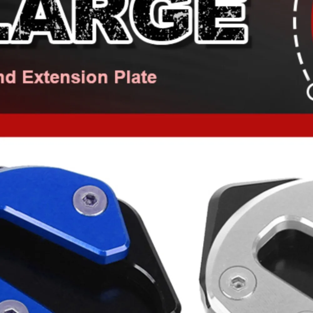 

For Honda CB1000R 2018 2019 2020 2021 2022 2023 2024 CNC Motorcycle Accessories Side Stand Enlarger Kickstand Enlarge Plate Pad