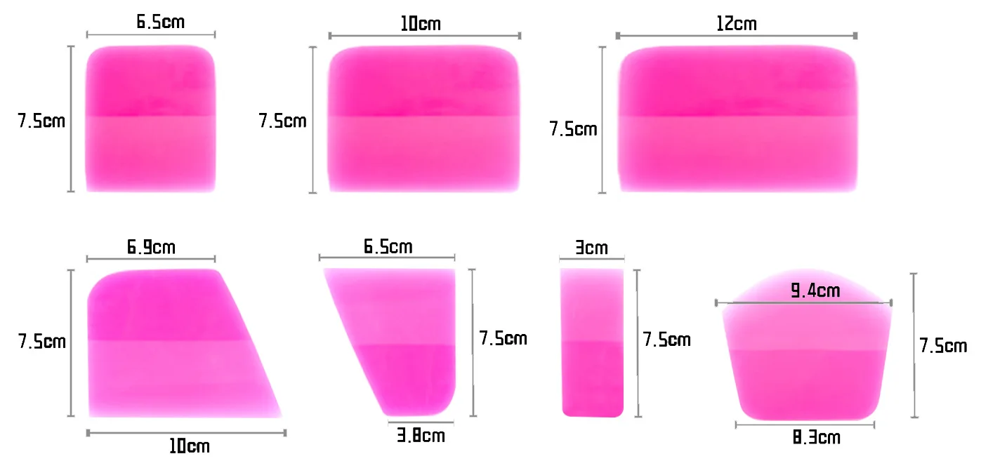 

1 шт. резиновый ракель из ТПУ для PPF пленки, мягкий, устойчивый к царапинам, для удаления воды, скребок-очиститель, инструмент для оклейки автомобилей виниловой пленкой и тонировки окон