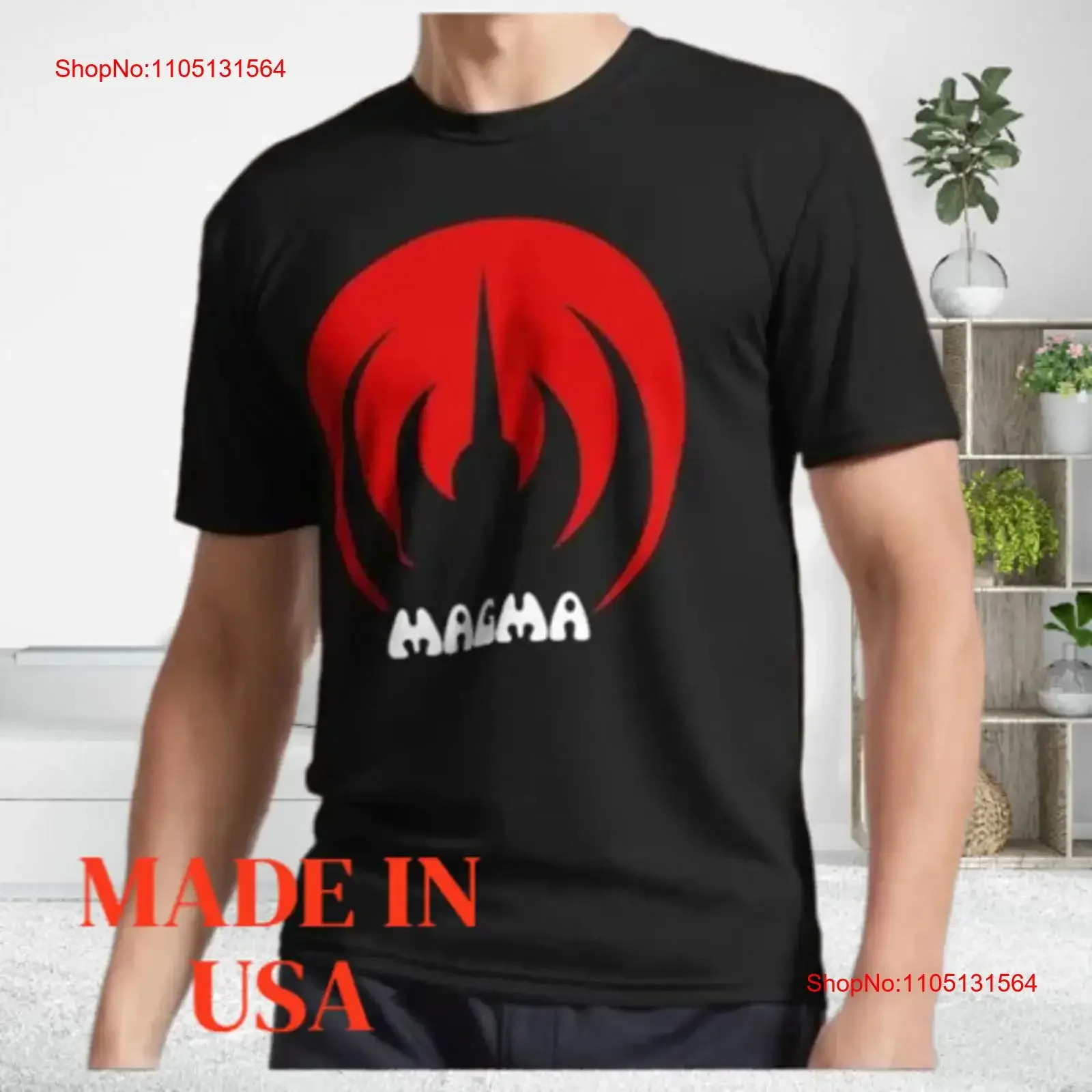 NEW Magma ACTIVE Logo UNISEX FUNNY TEE USA SIZE S XL T SHIRT vintage Washed homme Casual designer clothes Soft Comfortable