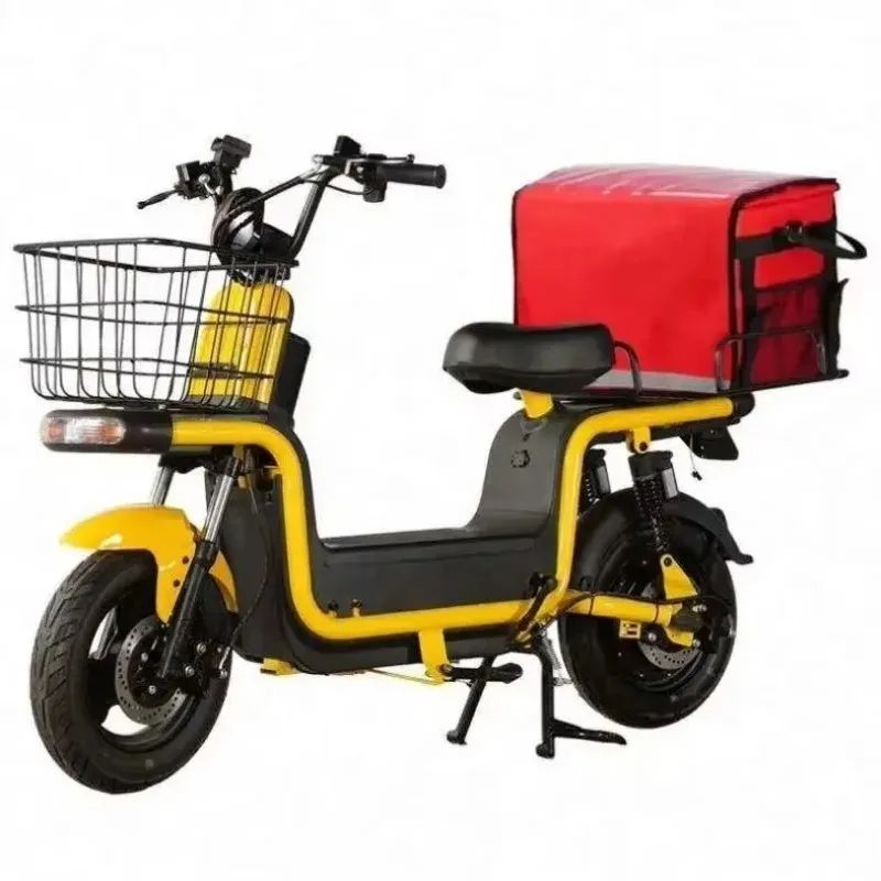 High-end Wholesale 60V Electric Bicycle Fast Delivery Cargo Bike With DHL For Food & Takeaway Scooter & Cart Streetbikes