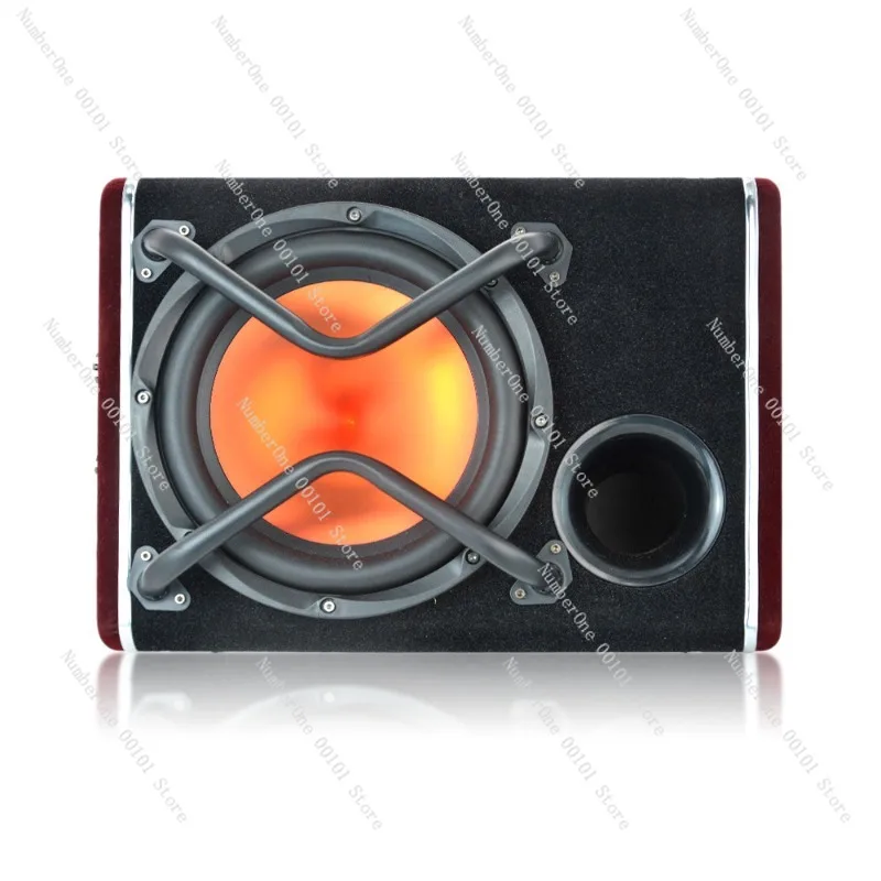Manufacturer wholesale car audio modification high power 1200W trapezoidal 12V active overweight 10 inch car subwoofer