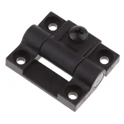 Marine Gate Door Hinge - Adjustable Tension Torque Position Control Hinges Replaces for Southco E6-10-301-20 Black