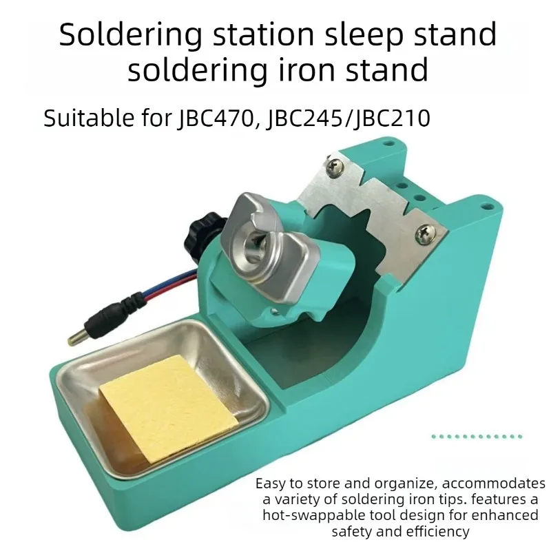 

Подставка для паяльной станции JBC470/JBC245/JBC210, интеллектуальная, с губкой для припоя, рамка для паяльника