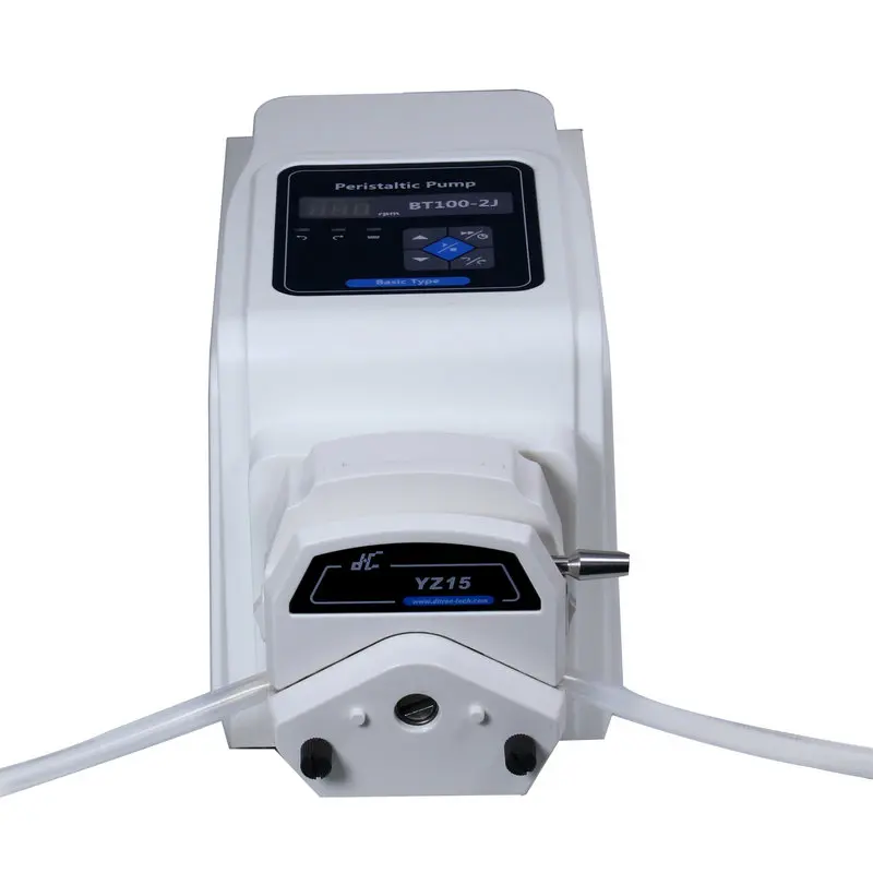 Ditrontech Factory Directly Sell BT100-2J Speed adjustable dosing medical peristaltic pump