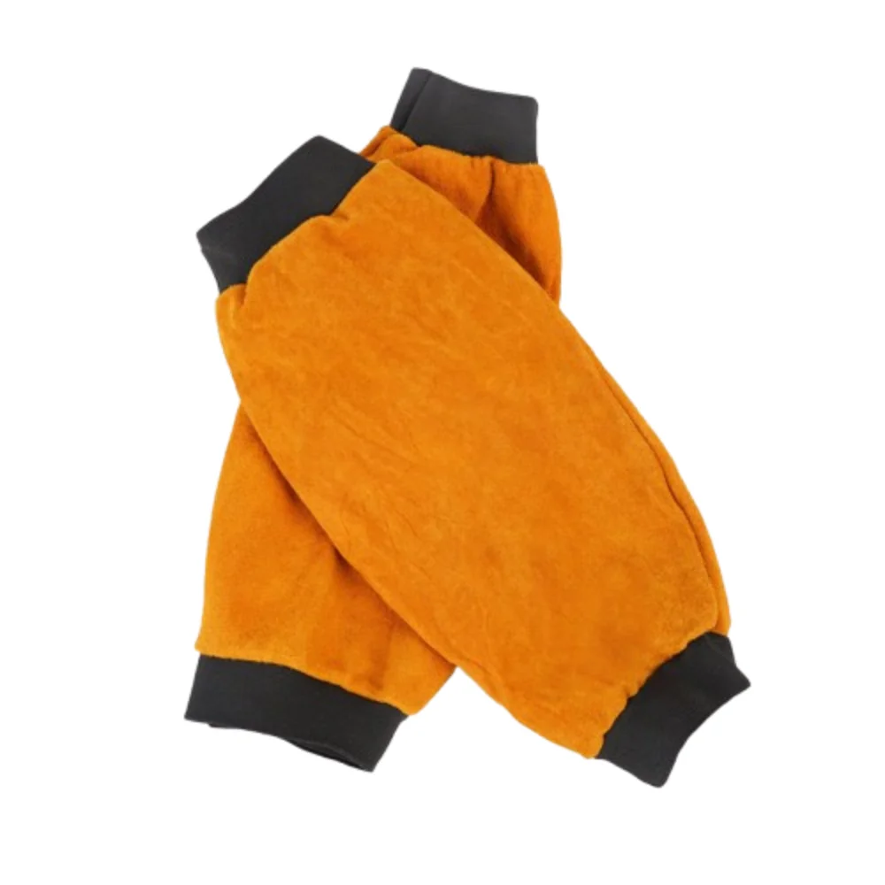 Non-stick Liner Electric Welding Sleeves Heat Flame Resistant Breathable Welding Arm Protector Elastic Cuff Wear-resistant