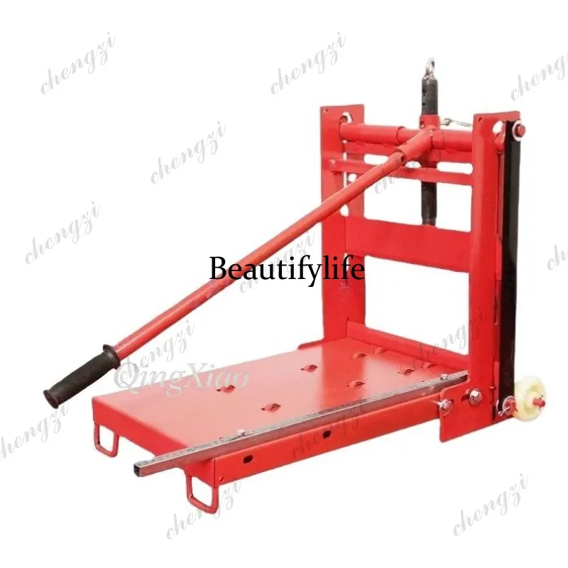 A81 Hand Operated Brick Cutting Tool New Style Hand Press Cutter For Aerated Brick Foam Brick And Light Block On Building Sites - view 4