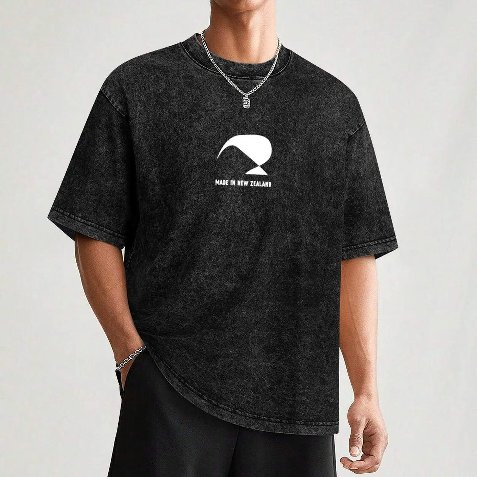 KIWI- Made in New Zealand T-Shirt Big Size Short Sleeve Tee for Men