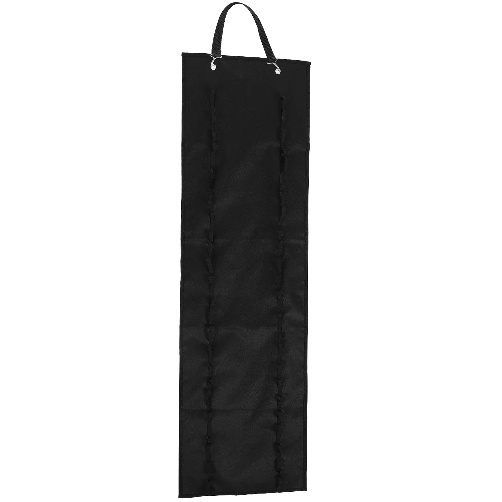 

Karate Belt Storage Bag Oxford Cloth Medal Holder Rack Taekwondo Display Hanger Wall Mount Black Color