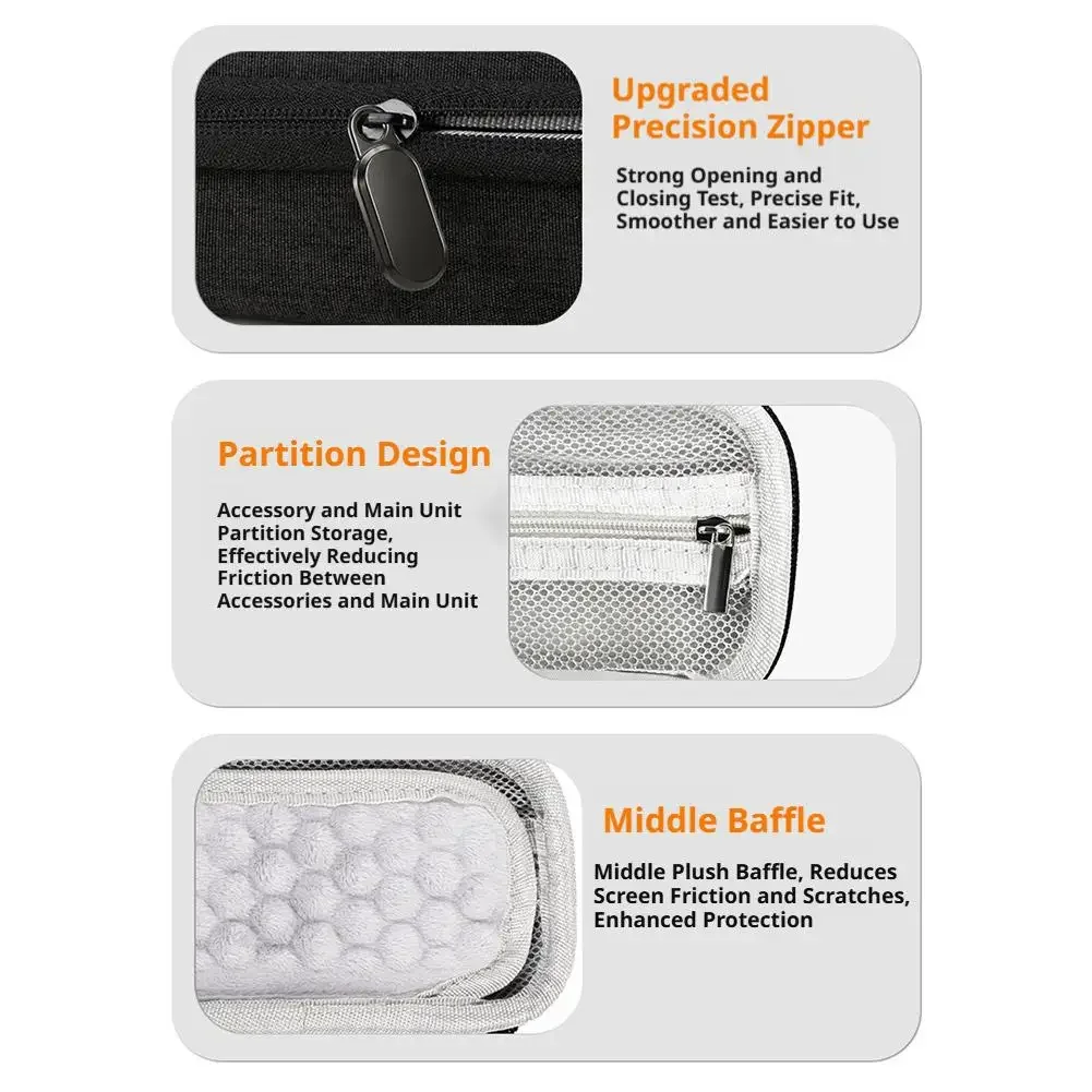 Storage Bag For DJI Osmo Pocket 4 Portable Carrying Bag Durable Portable Hard Protective Case For DJI Pocket 3 Accessories