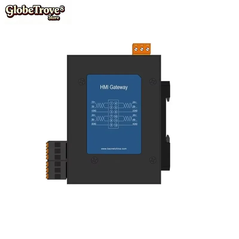 HMI2004-ARM IoT Gateway 1024 Points 2*Ethernet 4*RS485 Modbus RTU/TCP to BACnet/IP OPC UA MQTT CE BTL for BAS