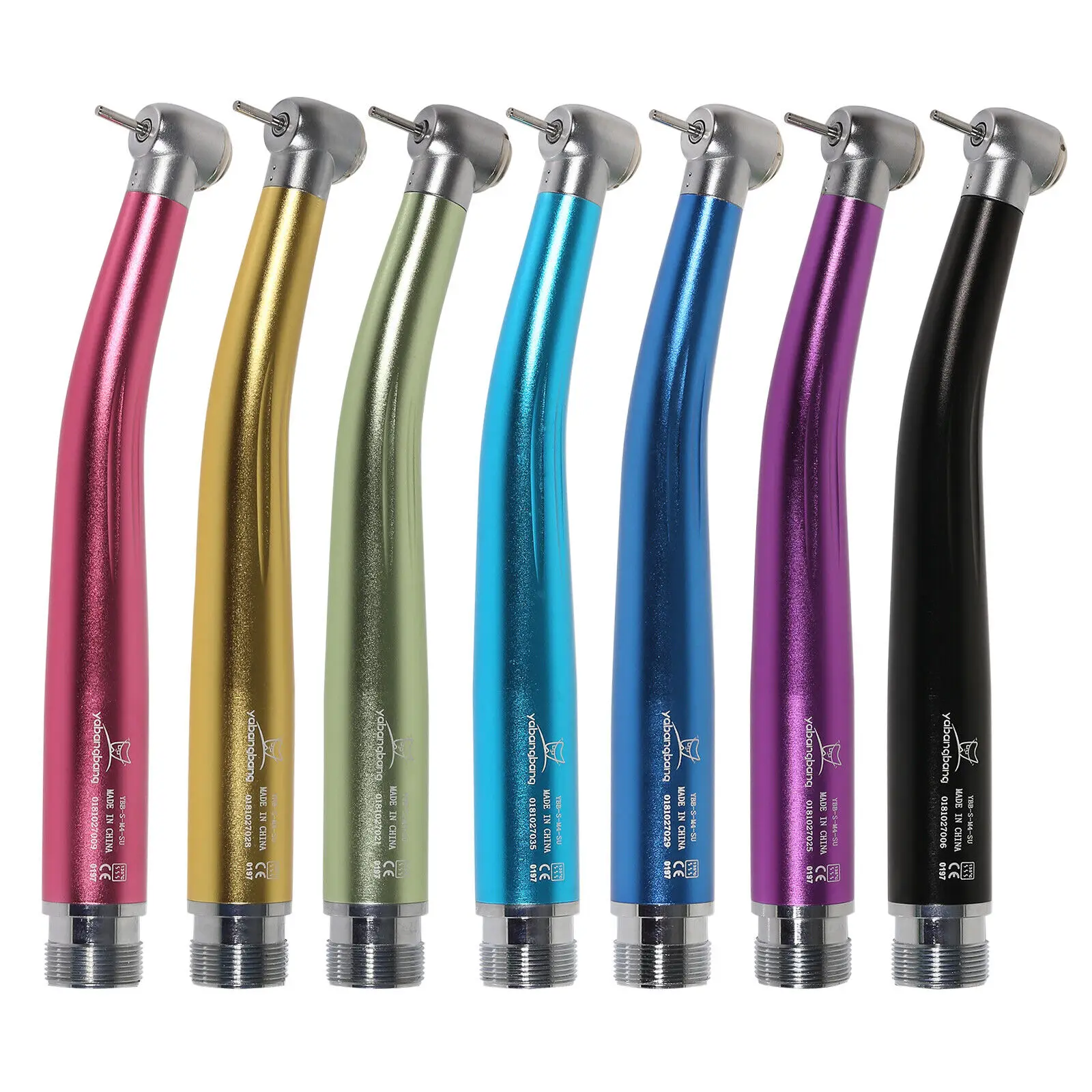 NSK Pana Max Style Dental High Speed Handpiece Air Turbine Push Button 2/4Hole 7 COLORS