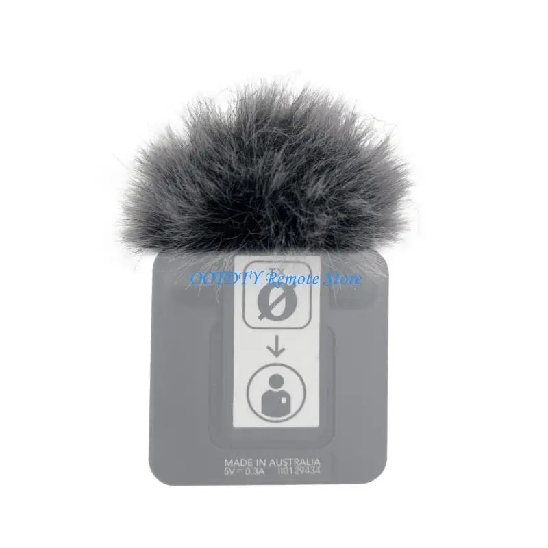 

Upgraded Furry Wind Muff for Wireless Artificial Plush Windscreen Windshield Quality Performances Wind Muff Cover