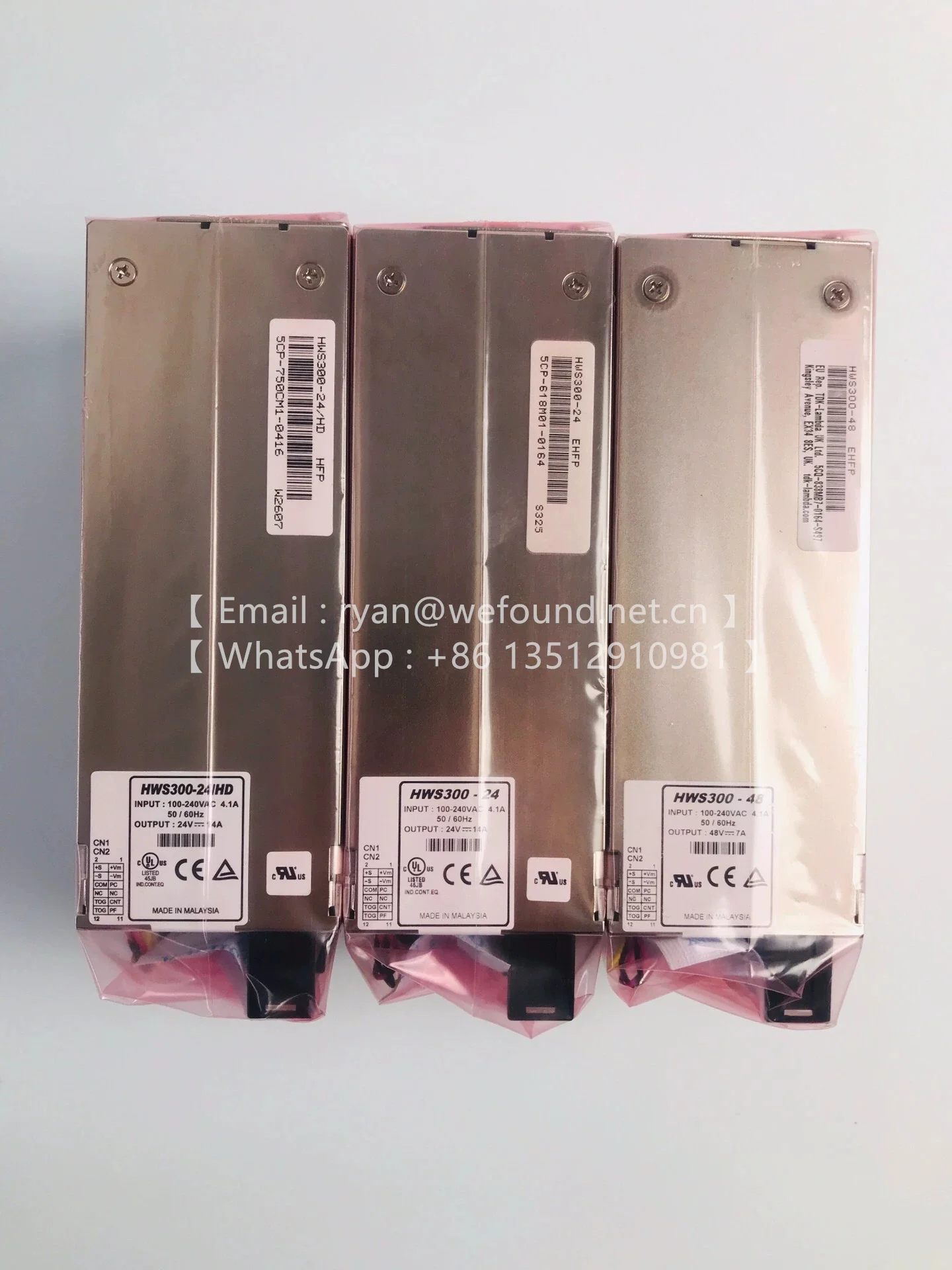 HWS300-24 for TDK-Lambda AC-DC , 100-240VAC  24V 14A 336W