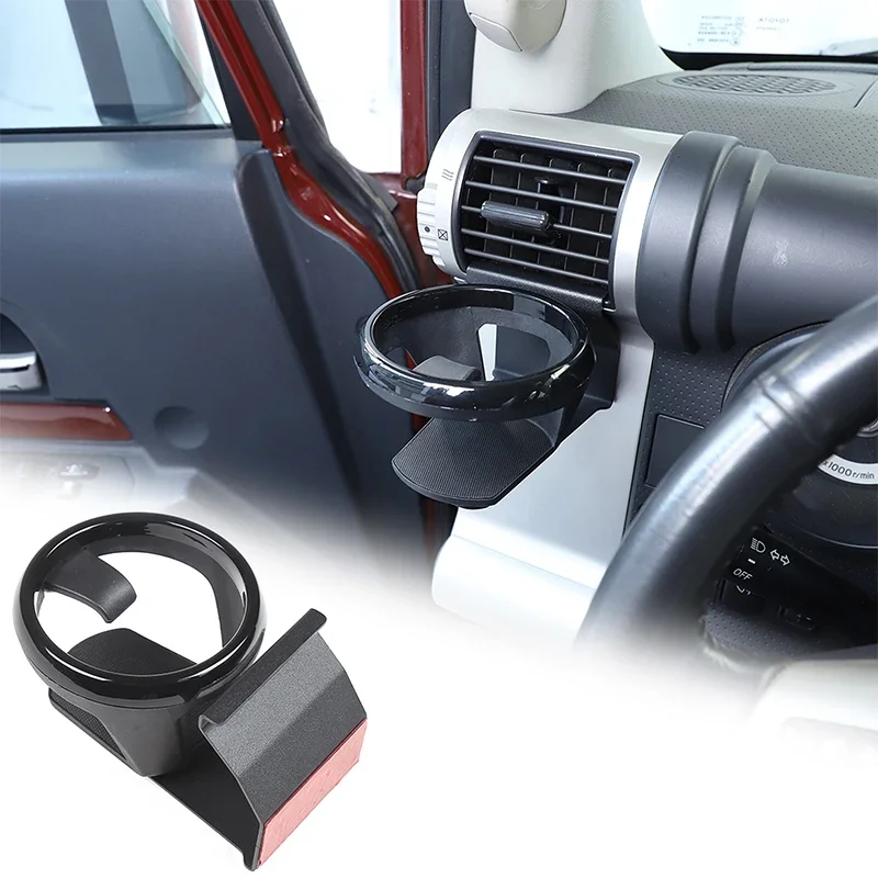 For Toyota FJ Cruiser 2007-2021 Center Dashboard Side Air Outlet Water Cup Holder Drink Holder Water Cup Storage Box Accessories